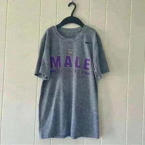 Nike Male Bulldogs Baseball Dri Fit T-Shirt Size S Gray Athletic Short Sleeve